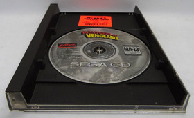 Revengers of Vengeance (Sega CD, 1994) Disc, back case and cover art No manual