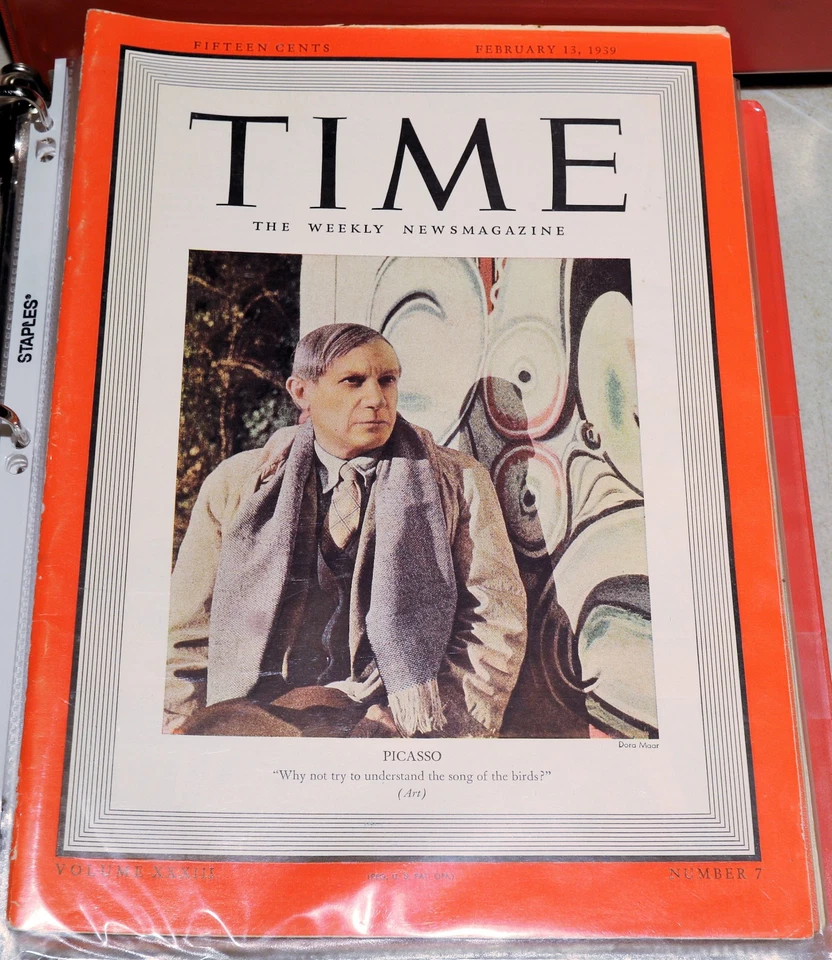 Time Magazine 1939 Mixed Issues Lot of 36 with January 2, 1939 Copy - Image 3 of 4