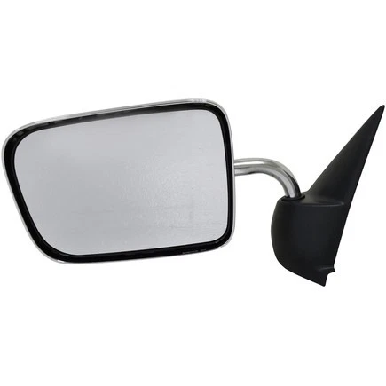 Dorman 955-221 Side View Mirror   Left, Manual, Chrome And Black