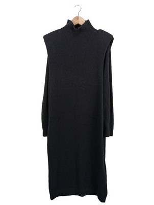 KATIA GIANNINI Strickkleid Damen Kleid Gr. DE 38 schwarz Casual-Look