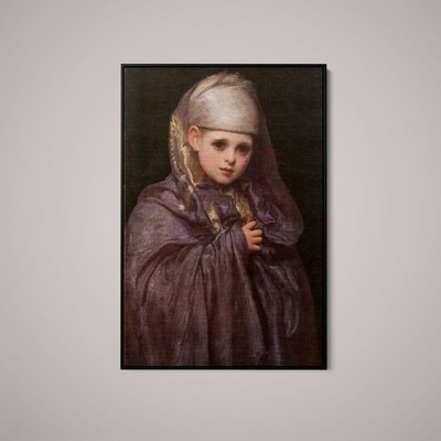 Frederic Leighton - Little Fatima - Art Print on Paper or Canvas