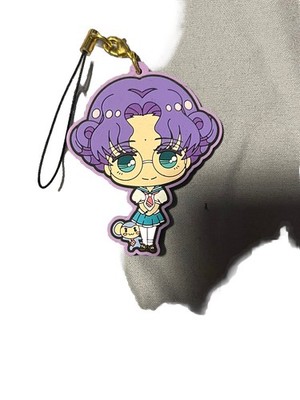 Shoujo Kakumei Utena - 20th Anniversary Exhibition Rubber Keychain - Anthy