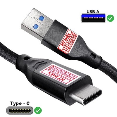 USB 3.2 auf USB-C 3V 60W Anschlüsse Ladekabel Nylon für Elgato Stream Deck Plus