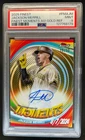 2025 Finest Jackson Merrill Moments Auto Gold Refractor #19/50 Padres PSA 9