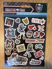 Monster High Sticker Sheet Craft Stickers