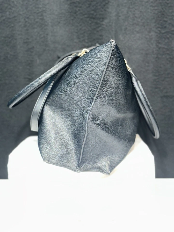 H&M Black Imitation Leather Shopper Purse - Image 2 of 4