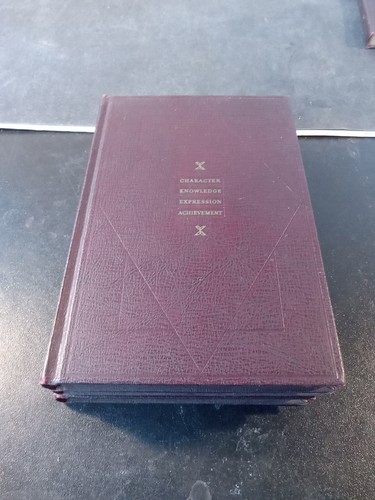 CHARACTER, KNOWLEDGE, EXPRESSION, ACHIEVEMENT Antiquarian 5 Book Set 1941 - Picture 16 of 23