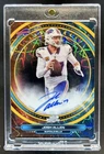 2025 Topps Cosmic Chrome Josh Allen Equinox Auto Gold Interstellar Refractor /50