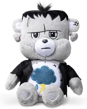 Care Bears x Universal Monsters Plush Grumpy Bear as Frankenstein Black & White