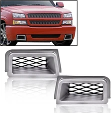 PIT66 Front Bumper Air Duct, Compatible with 03-07 Chevy Silverado 1500