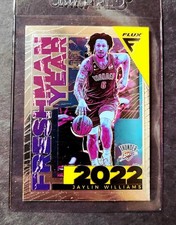 2022-23 Panini Flux Jalen Williams Silver Holo Rookie Freshman Year #22 Thunder
