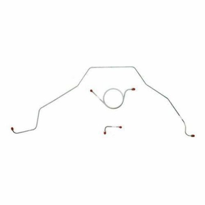 Front Brake Line Kit Fits Chevrolet Impala 1966 w/ Power Brakes-BKT6602OM