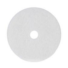 Boardwalk 4019WHI 19 in. Diameter Polishing Floor Pads - White (5/Carton) New