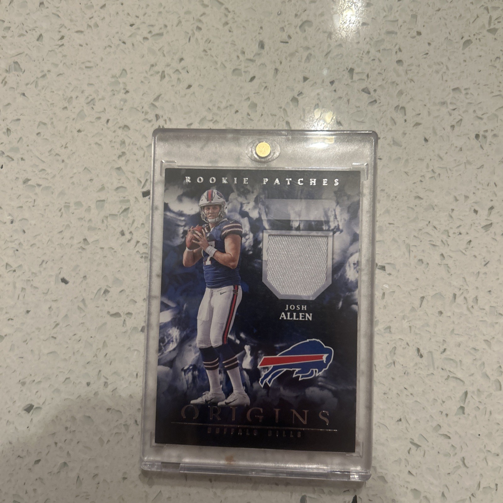 Josh Allen Panini Origins Rookie Patches #RP4 Base