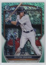 2023 Bowman Chrome Prospects Aqua Shimmer Refractor /125 Peyton Graham 0x1j