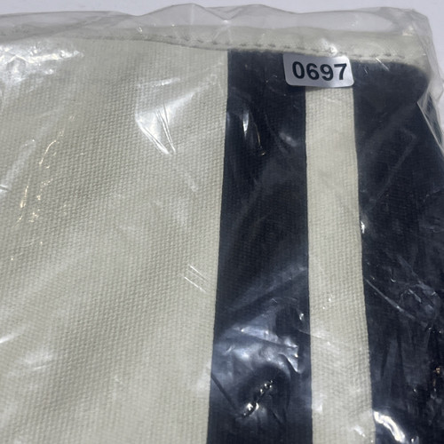 Große Damen-Strandtasche Beuteltasche Canvas Streifen Schulter wiederverwendbar Shopper K Jordan - Bild 7 von 7