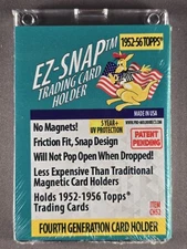 Full Box 25x PRO MOLD 4th Generation EZ Snap 1952-56 Topps Trading Card Holders