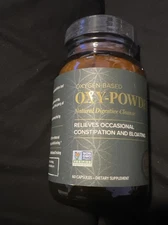 OXY-POWDER Natural Digestive Cleanse 60 Capsules Exp 9/26