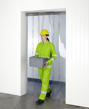 PVC Strip Curtain / Cold Room / Warehouse Door Strip Kit - 2.5m (w) x 2m (d)