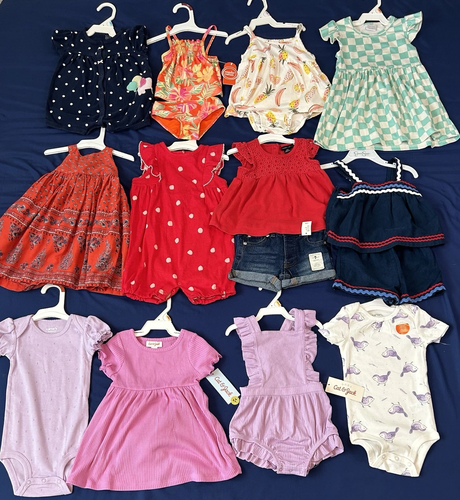 Huge Lot Baby Girls Clothes 12 Months NEW & EUC Summer Dress Carters Tommy 7 OAM
Opens in a new wind