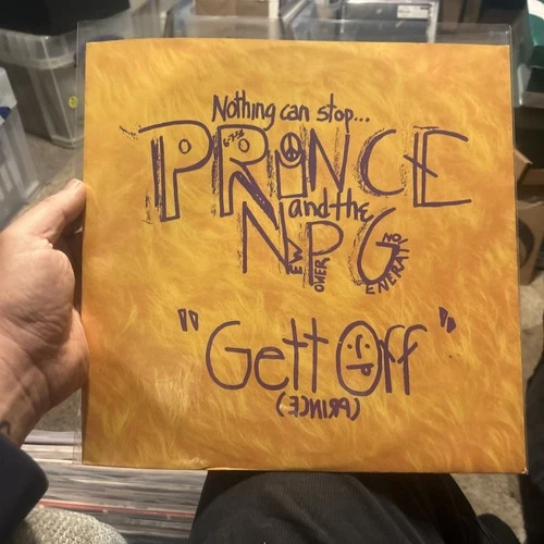 PRINCE AND THE NEW POWER GENERATION Gett Off Vinyl 12 Inch Paisley Park 1991 Pop