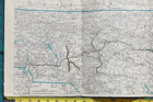 1949 Norfolk Southern Railway Map Virginia Railroad Pamlico Greenville Wilson — photo 4