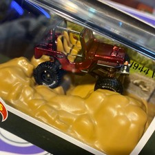 Hot Wheels Willys MB Jeep - Red (GXJ27)