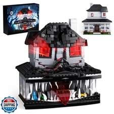 Monster House Building Block Set, Horror Haunted House Film Creat