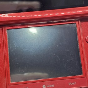 Nintendo 3DS Handheld System Flame Red With Charger Tested