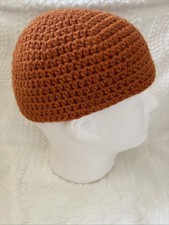 Adult Handmade Crochet Skull Cap Kufi