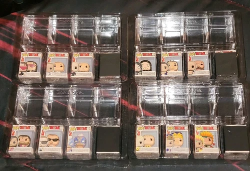 Funko Bitty Pop! WWE Complete Set all 16. Including All 4 Chase. Hulk