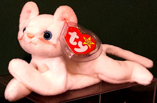TY ORIGINAL BEANIE BABY 1993 SN 4012 – Flip the Cat – RETIRED