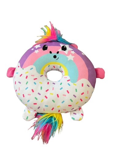 Pikmi Pops Doughmis Surprise Plush Stuffed Unicorn Sprinkles Donut Toy Rainbow - Foto 1 di 6