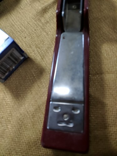 4 Vintage Office Desk Tool Lot Stanley Bostitch Stapler Scotch Tape Dispenser - Picture 21 of 24