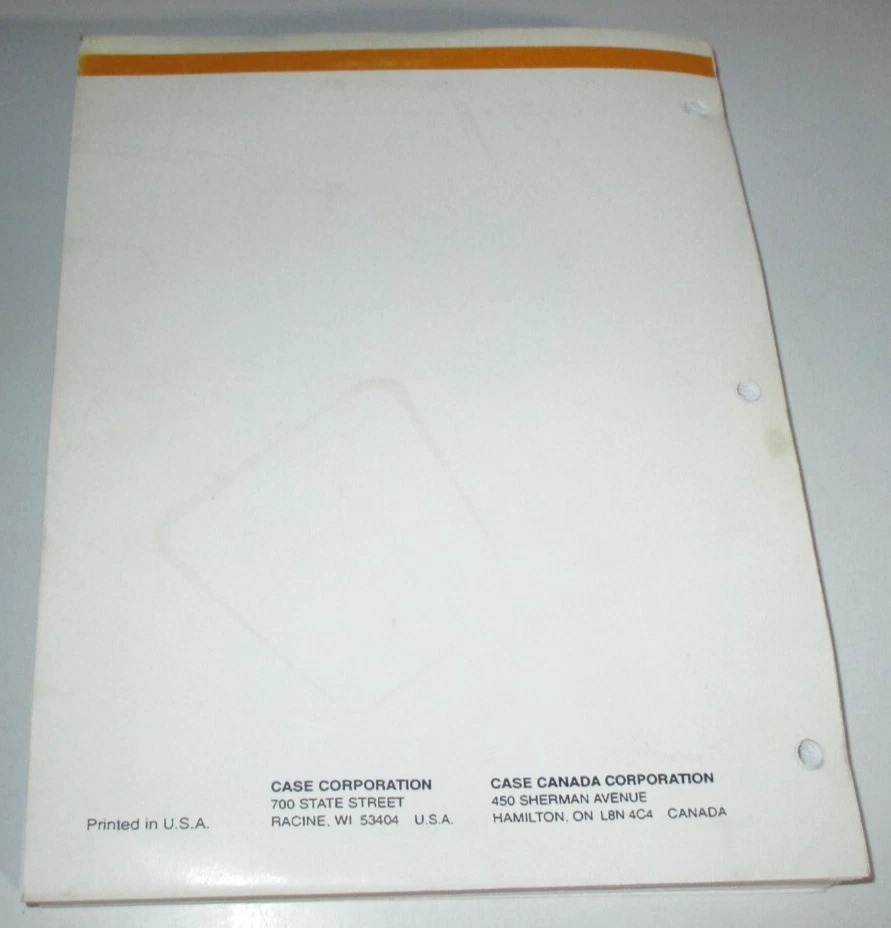 Case 1840 Uni Skid Steer Loader Parts Catalog Manual Book 1995 OEM! 8-5373 - Image 3 of 3