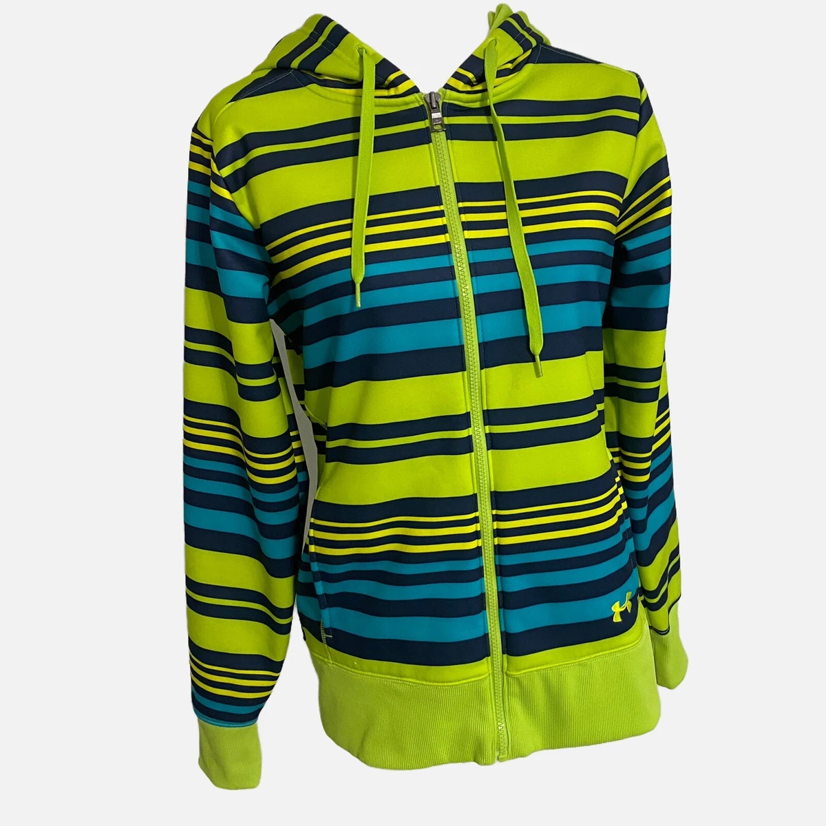 Green clearance striped hoodie