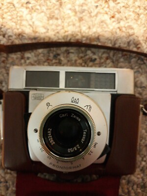 Vintage Carl Zeiss Ikon Symbolica Camera With Case Made In Germany