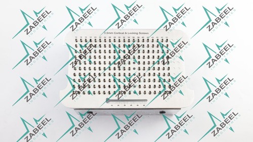 3.5mm Locking Screws Box, Rack, Sterilization Case Almunium By ZaBeel Industries - Picture 4 of 8