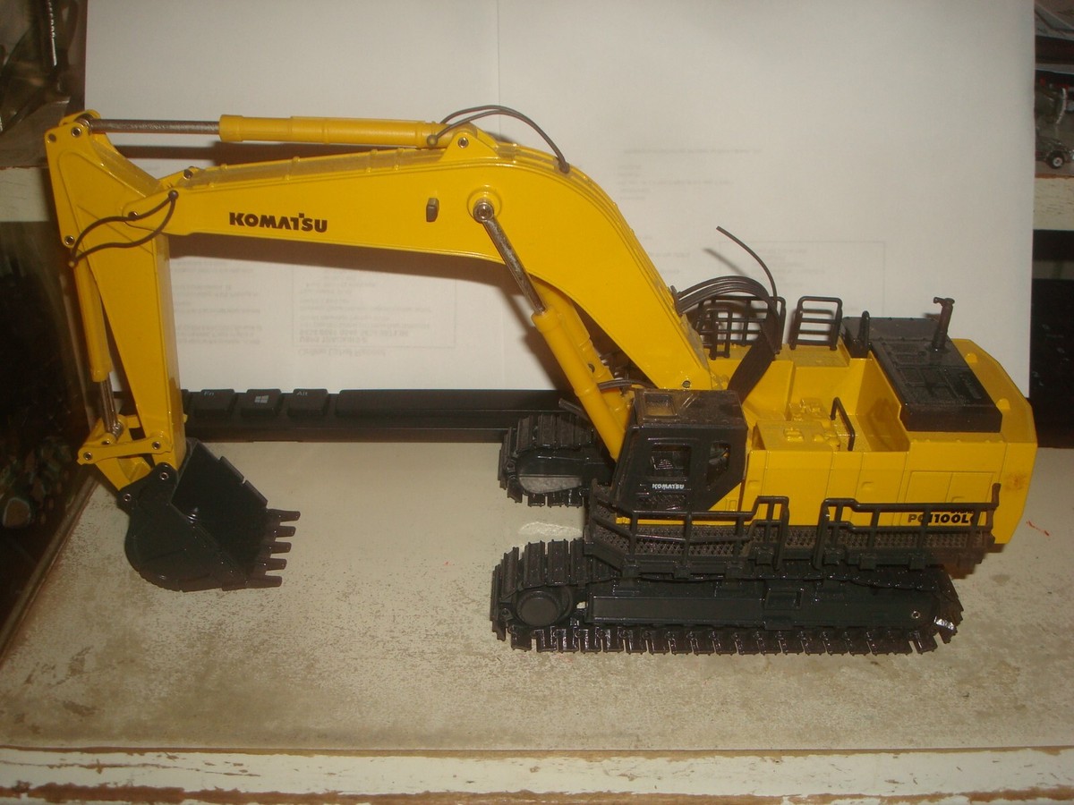 KOMATSU PC1100LC-6 1:50 ダイキャストモデル JOAL. KOMATSU. PC1100LC EXCAVATOR. 1/50 SCALE. | eBay