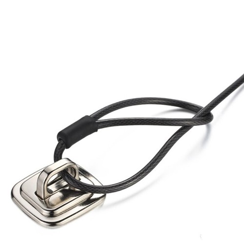 Ordinateur portable durable antivol trou de verrouillage portable base fixe carrée pour ordinateur portable