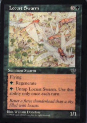 Locust Swarm - Mirage: #226, Magic: The Gathering Lp R97