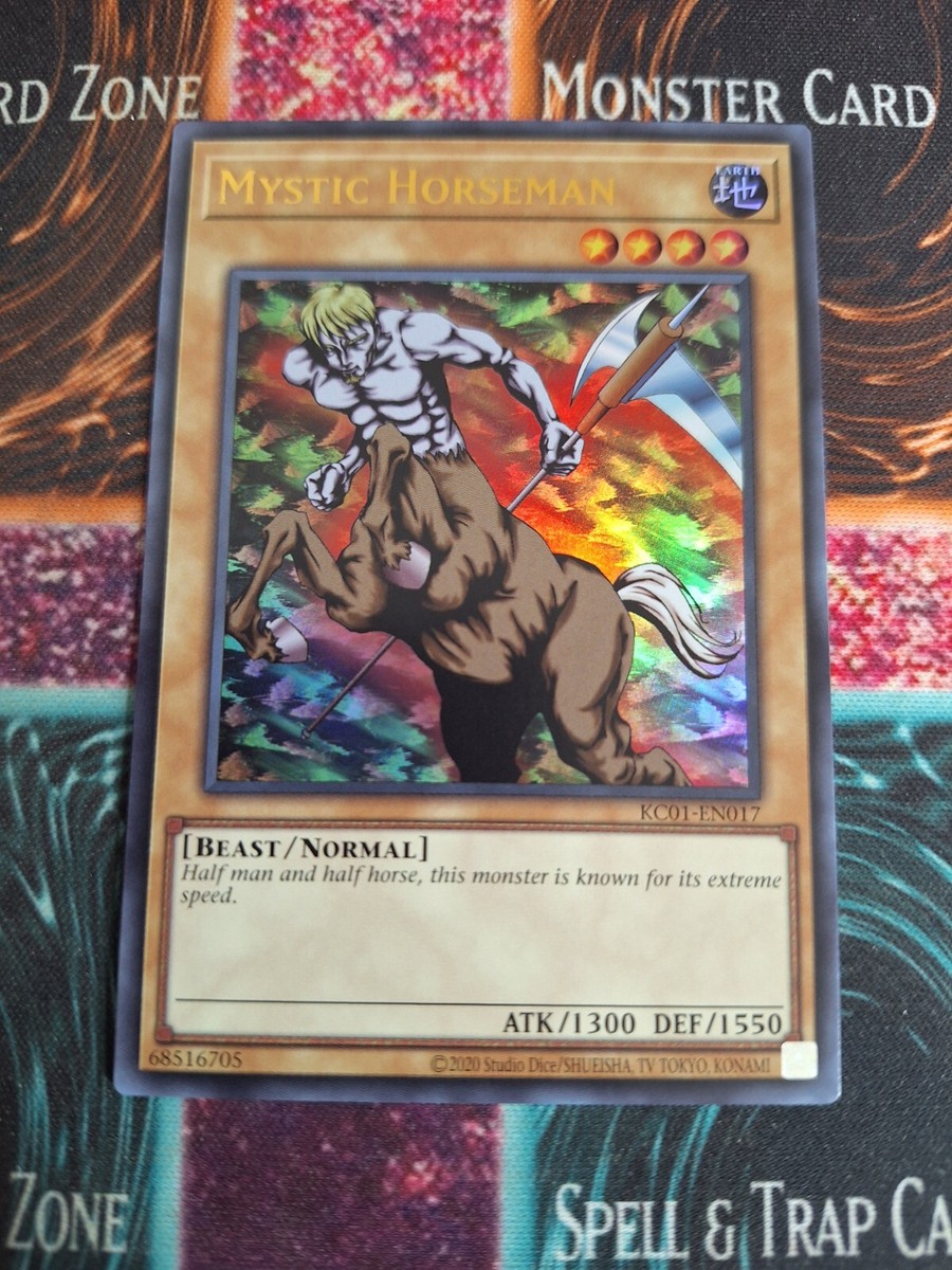 Yu-Gi-Oh! Mystic Horseman KC01-EN017 Ultra Rare Limited Near Mint