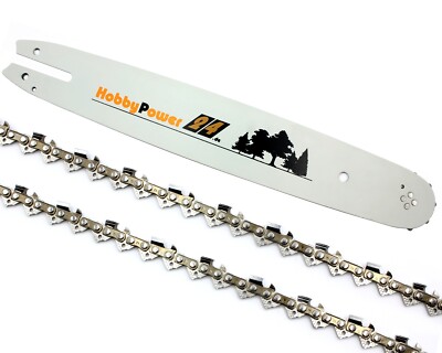 Schwert + 2 Sägeketten für Stihl 036 MS360 40cm 3/8'' 60TG 1,6mm Vollmeißel