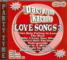 Party Time Karaoke Love Songs 3  BRAND NEW SEALED CD