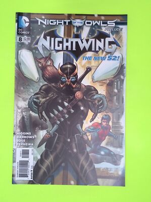 Nightwing #8 Vol. 3 2012 DC Comics 8.0 Comic Book L72-89