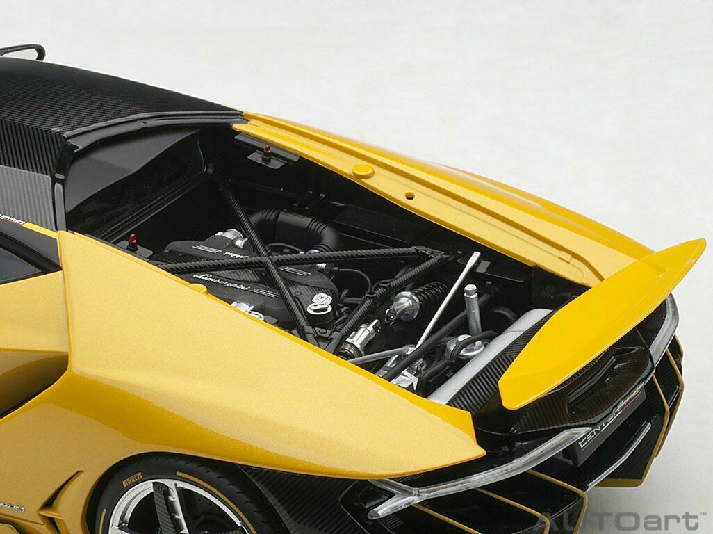 LAMBORGHINI CENTENARIO COUPE LP770-4 ORION YELLOW METALLIC 1