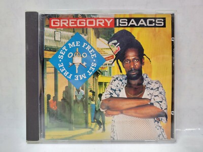 GREGORY ISAACS: Set Me Free CD(1991) 10 Tracks, VP Records, Reggae, Dancehall