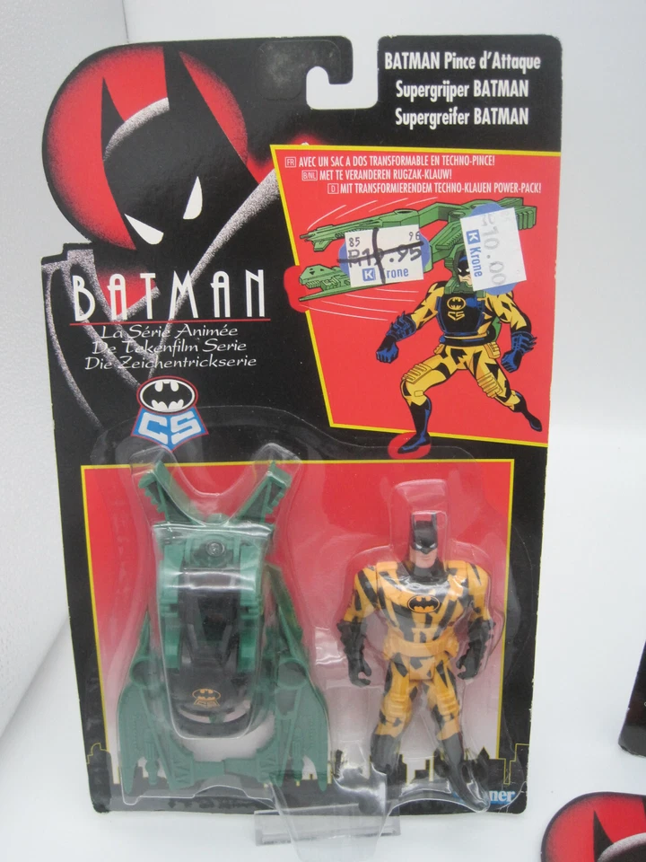 BATMAN SUPERGREIFER -  BATMAN THE ANIMATED SERIES KENNER 1994