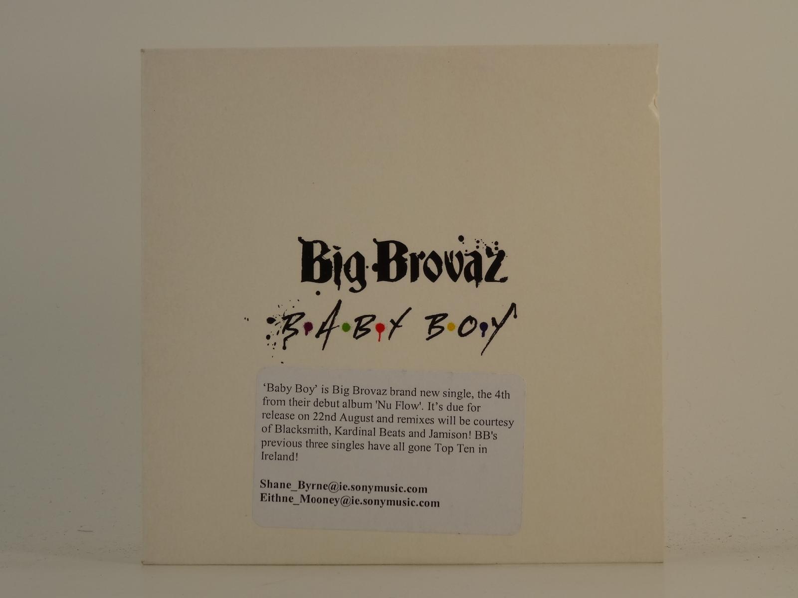 BIG BROVAZ BABY BOY (H1) 1 Track Promo CD Single Card Sleeve EPIC eBay