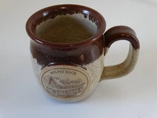 Sunset Hill Stoneware pulpit rock Pottery Coffee Mug Tea Cup USA